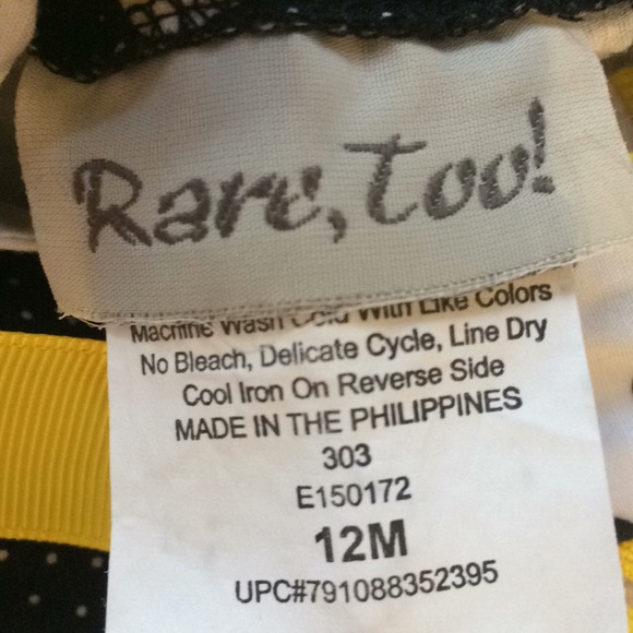 🎉HP🎉 [Rare Too] Black and white dot dress - Picture 5 of 5